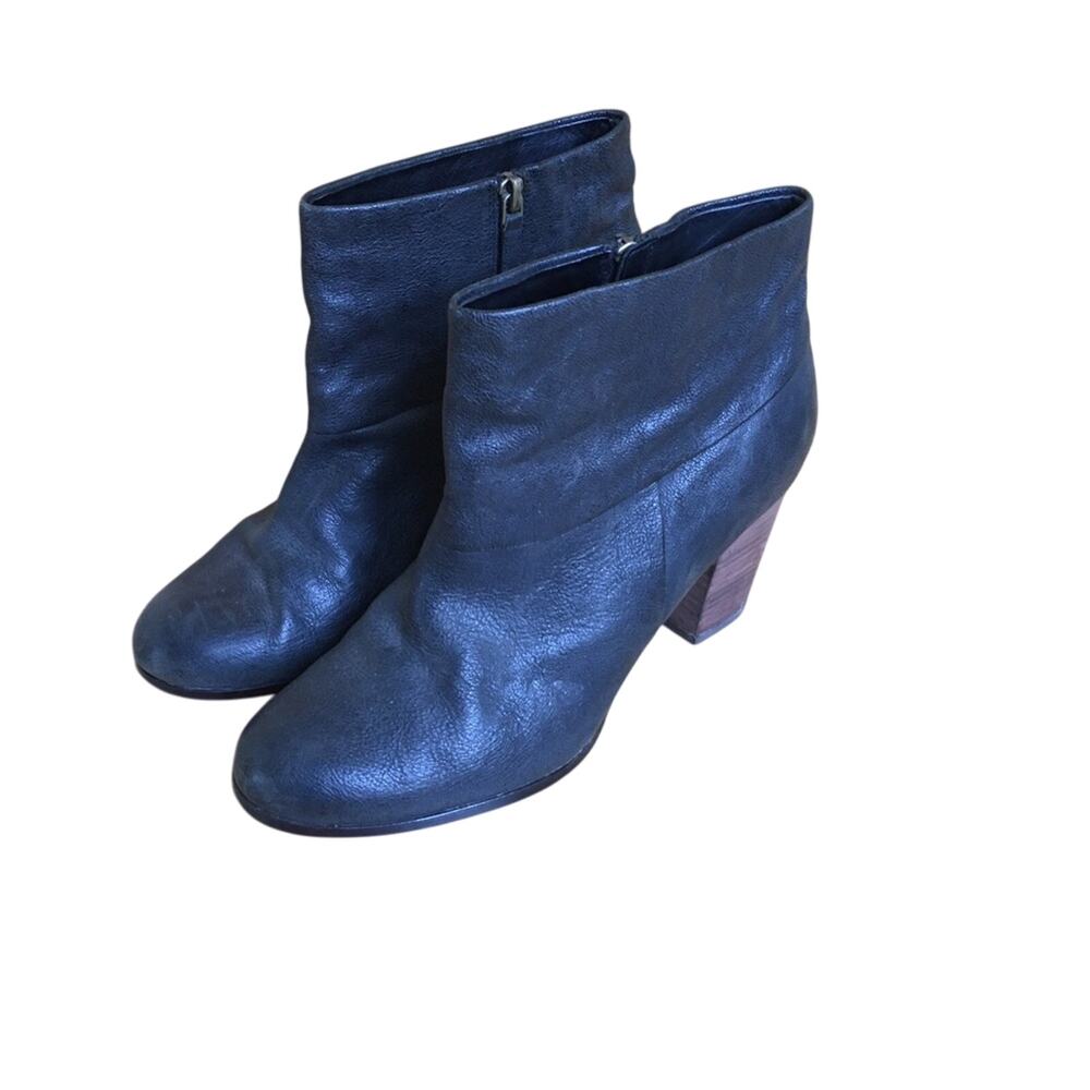 Cole Haan Cassidy Black Leather Ankle Bootie  10B